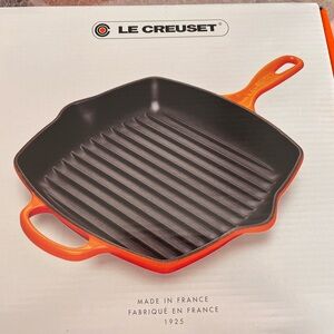 Le Creuset Orange Grill Pan